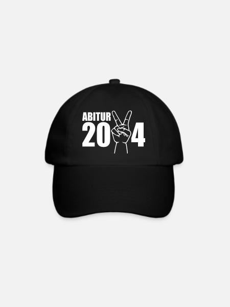 Abitur 2024 - Baseballkappe - Schwarz/Schwarz