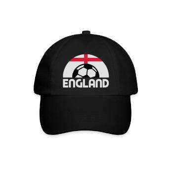 england - Baseballkappe - Schwarz/Schwarz - Vorne