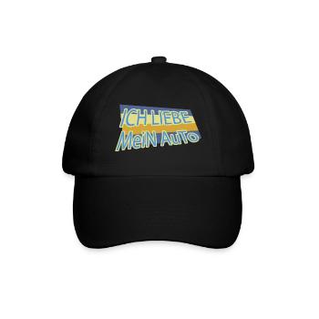 Auto Mein Auto - Baseballkappe - Schwarz/Schwarz - Vorne