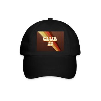 Club 27 - Baseballkappe - Schwarz/Schwarz - Vorne