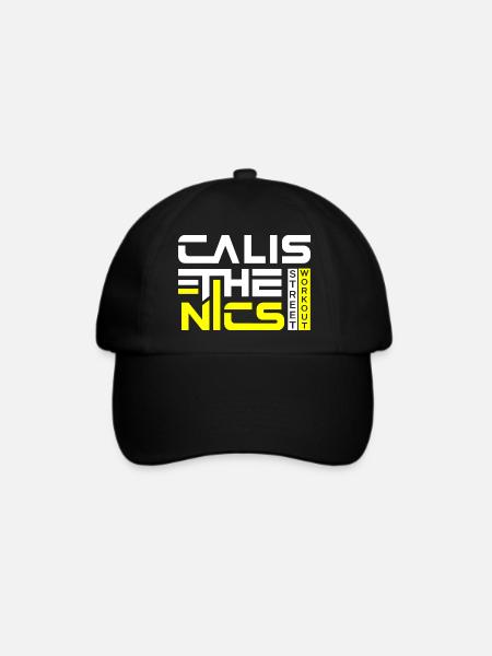 Calisthenics Street Workout Body Workout - Baseballkappe - Schwarz/Schwarz