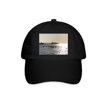 ostsee - Baseballkappe - Schwarz/Schwarz - Vorne
