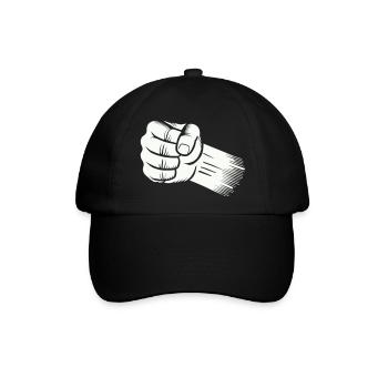 faust - Baseballkappe - Schwarz/Schwarz - Vorne
