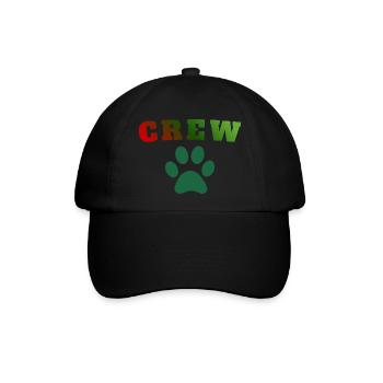 Crew Dog - Baseballkappe - Schwarz/Schwarz - Vorne