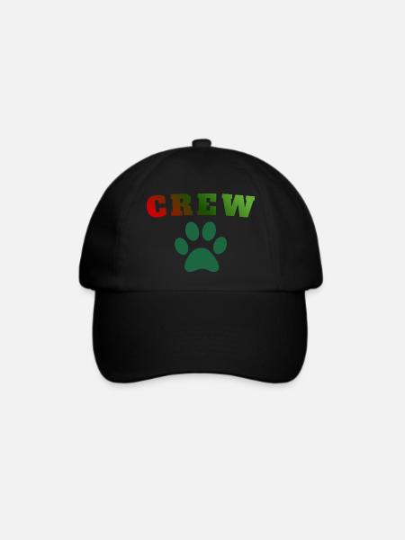 Crew Dog - Baseballkappe - Schwarz/Schwarz