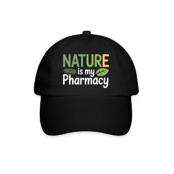 Zertifizierte Klinisch-Organische Pharmazeutische - Baseballkappe - Schwarz/Schwarz - Vorne