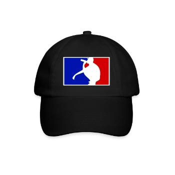 Säuferliga Basketball Style - Baseballkappe - Schwarz/Schwarz - Vorne