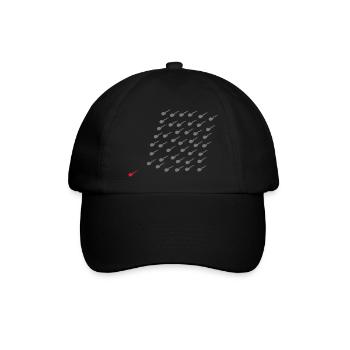 Schwangerschaft - Baseballkappe - Schwarz/Schwarz - Vorne