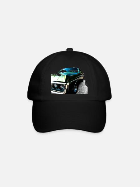 Dodge - Baseballkappe - Schwarz/Schwarz