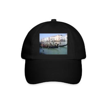 Venedig - Baseballkappe - Schwarz/Schwarz - Vorne