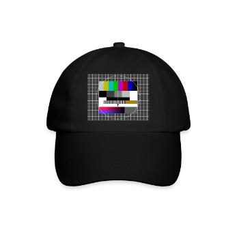 Testbild - Baseballkappe - Schwarz/Schwarz - Vorne