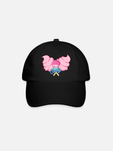 Candy Candy - Baseballkappe - Schwarz/Schwarz