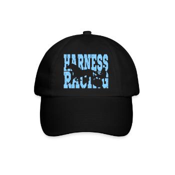 Traber trabrennen - Baseballkappe - Schwarz/Schwarz - Vorne