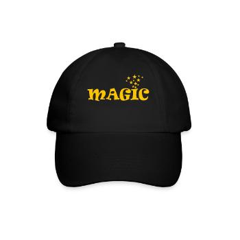 MAGIC - Baseballkappe - Schwarz/Schwarz - Vorne