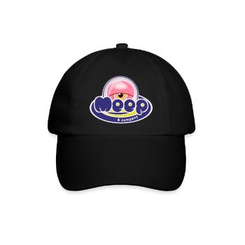 Anime Auge - Baseballkappe - Schwarz/Schwarz - Vorne