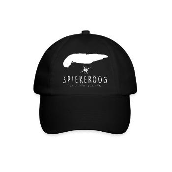Spiekeroog - Baseballkappe - Schwarz/Schwarz - Vorne