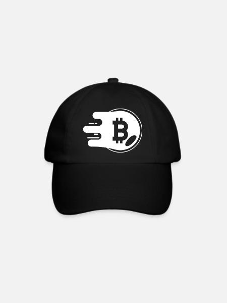 Bitcoin Trading Crypto Aktien - Baseballkappe - Schwarz/Schwarz