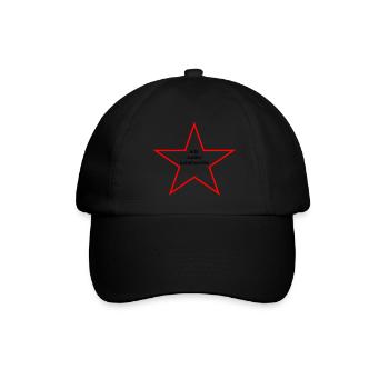 Wir sagen DANKESCHÖN - Baseballkappe - Schwarz/Schwarz - Vorne