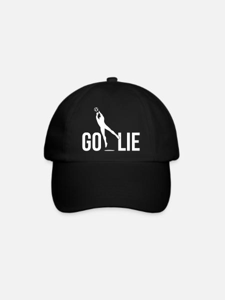 Goalie - Der Torwart - Baseballkappe - Schwarz/Schwarz