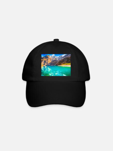 ALPEN SEE - Baseballkappe - Schwarz/Schwarz