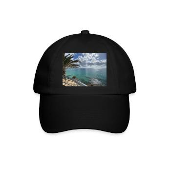 DjNunoKa Design - Aussicht auf Erfolg - Baseballkappe - Schwarz/Schwarz - Vorne