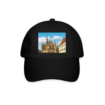 Marienkirche Osnabrück - Baseballkappe - Schwarz/Schwarz - Vorne