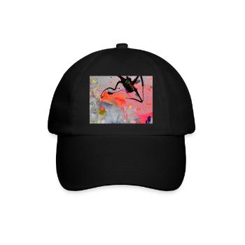 IphigenieArt1 - Baseballkappe - Schwarz/Schwarz - Vorne