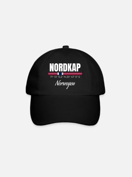 Nordkap - Baseballkappe - Schwarz/Schwarz
