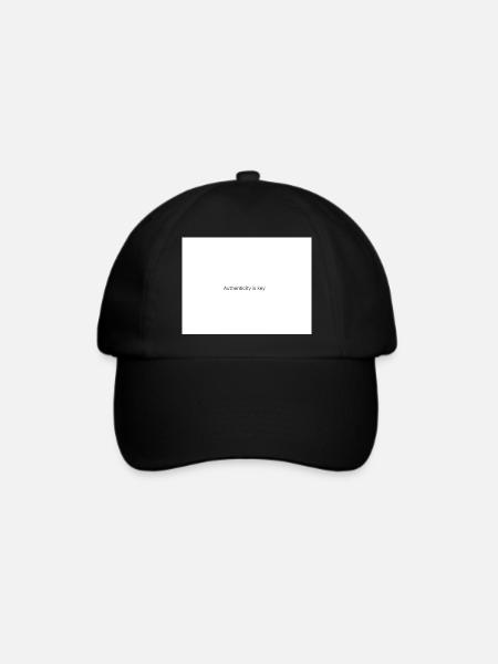 Sei immer du selbst - Baseballkappe - Schwarz/Schwarz