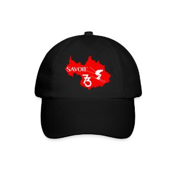 Savoyen 73 - Baseballkappe - Schwarz/Schwarz - Vorne