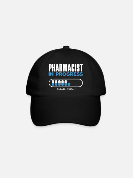 Apotheker Pharmazeutisch-technischer - Baseballkappe - Schwarz/Schwarz