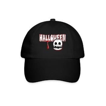 HALLOWEEN - Baseballkappe - Schwarz/Schwarz - Vorne