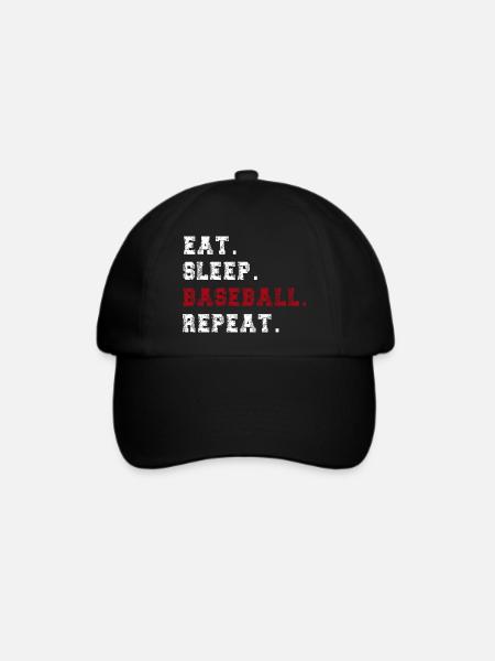 Baseball - Baseballkappe - Schwarz/Schwarz