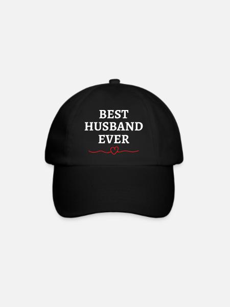 Husband - Baseballkappe - Schwarz/Schwarz