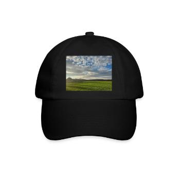 Zauberhafter Horizont - Baseballkappe - Schwarz/Schwarz - Vorne