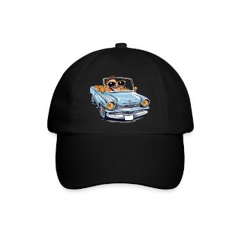Marc im Cabrio - Baseballkappe - Schwarz/Schwarz - Vorne