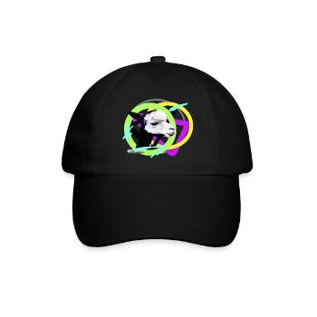 ALpa by Acryl Galerie & Design - Baseballkappe - Schwarz/Schwarz - Vorne