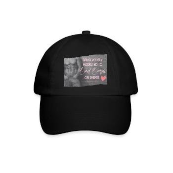 Böse Jungs - Baseballkappe - Schwarz/Schwarz - Vorne
