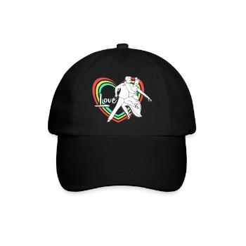 Walzer Paartanz - Baseballkappe - Schwarz/Schwarz - Vorne