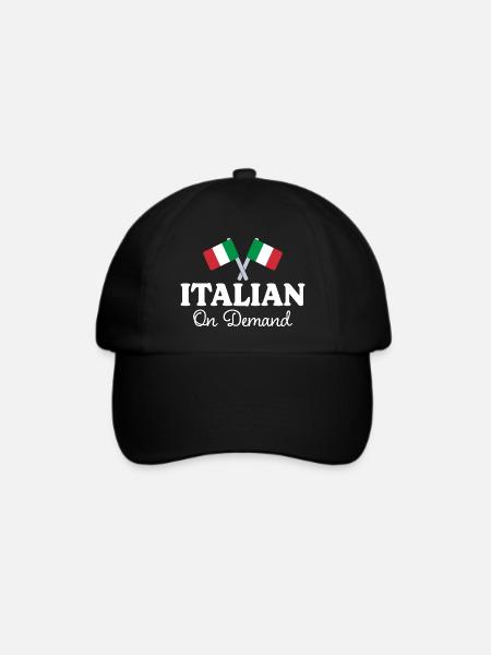 Italienisch Übersetzer Italienisch Dolmetscher - Baseballkappe - Schwarz/Schwarz