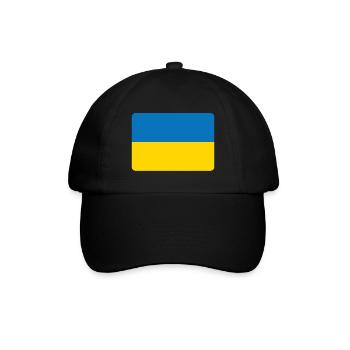 UKRAINE IST DIE NR 1 - Baseballkappe - Schwarz/Schwarz - Vorne