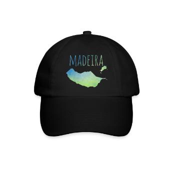 Madeira - Baseballkappe - Schwarz/Schwarz - Vorne