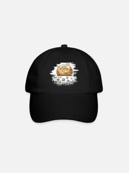 µ-mel - Baseballkappe - Schwarz/Schwarz