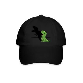 T Rex Shadow TRex With Screaming Shadow - Baseballkappe - Schwarz/Schwarz - Vorne