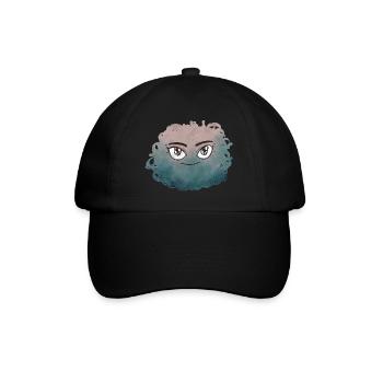 Little Pelota Monster Nr. 6 - Baseballkappe - Schwarz/Schwarz - Vorne