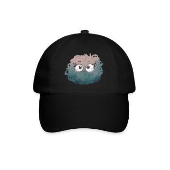 Little Pelota Monster Nr. 1 - Baseballkappe - Schwarz/Schwarz - Vorne