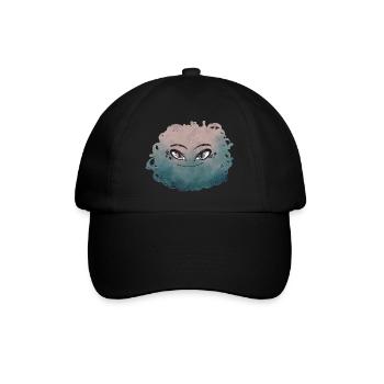 Kleines Pelota Monster n°10 - Baseballkappe - Schwarz/Schwarz - Vorne