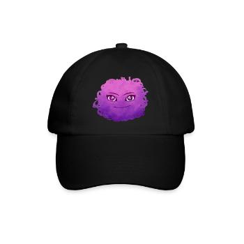 Little Pelota Monster n°11 – rosa - Baseballkappe - Schwarz/Schwarz - Vorne