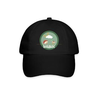 Wildlife - Baseballkappe - Schwarz/Schwarz - Vorne