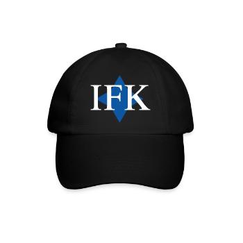 IFK Östergötland - Baseballkappe - Schwarz/Schwarz - Vorne